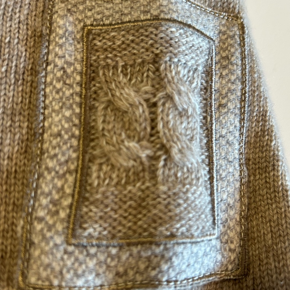 Dickey Freeman Cashmere Cardigan, Tan, Zip, Pockets, Gorgous!, Men’s Sz XL - Picture 11 of 16